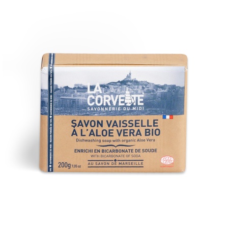 Marseille Dish Soap Bar - Aloe